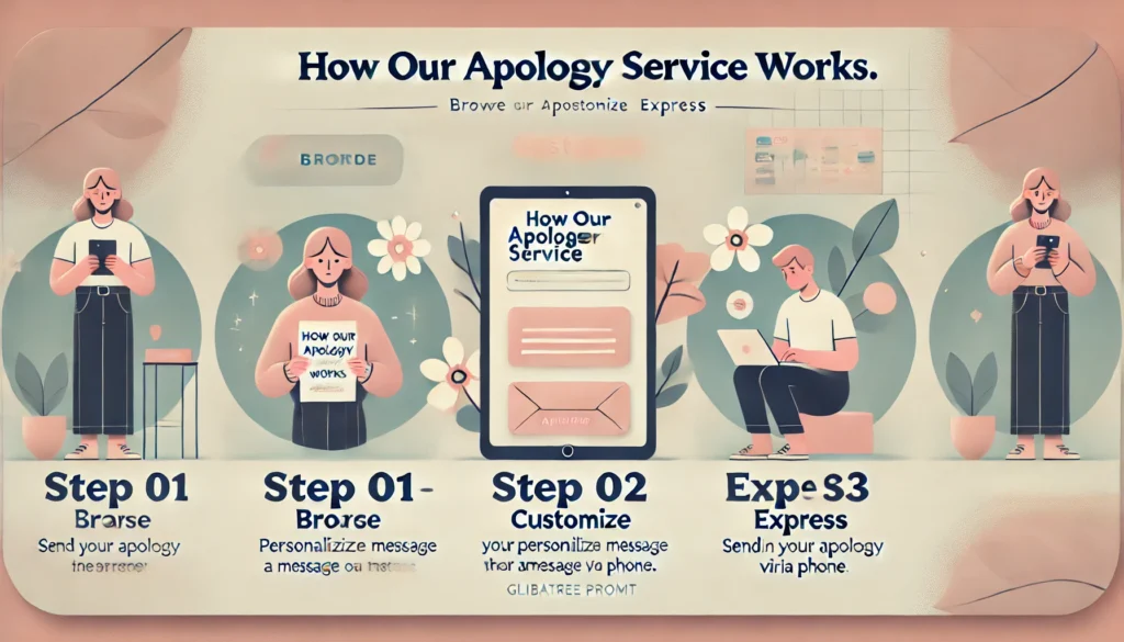 An image for How Our Apology Service Works