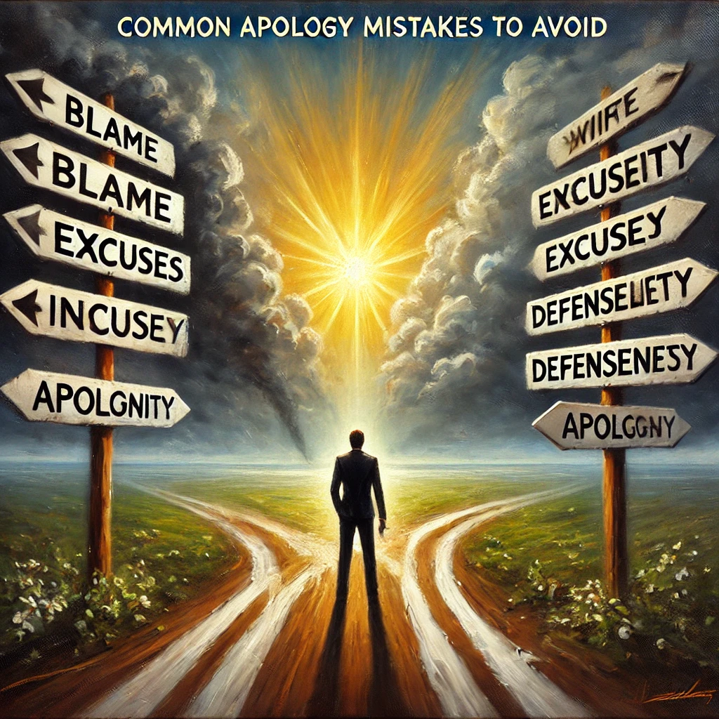 • Common Apology Mistakes to Avoid